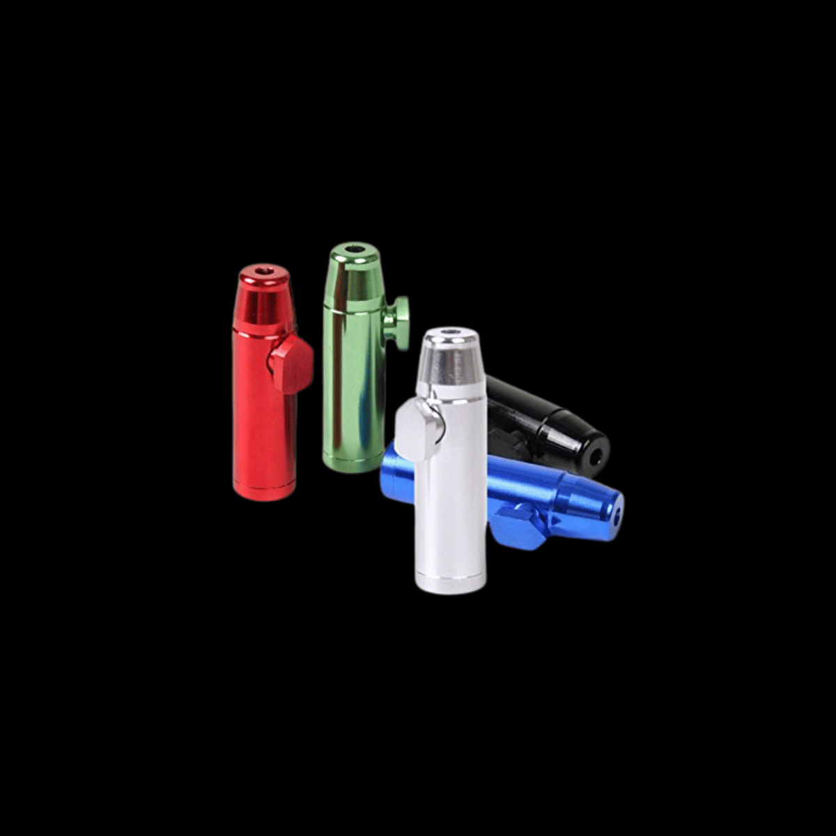 Coloured Metal Snuff Bottle