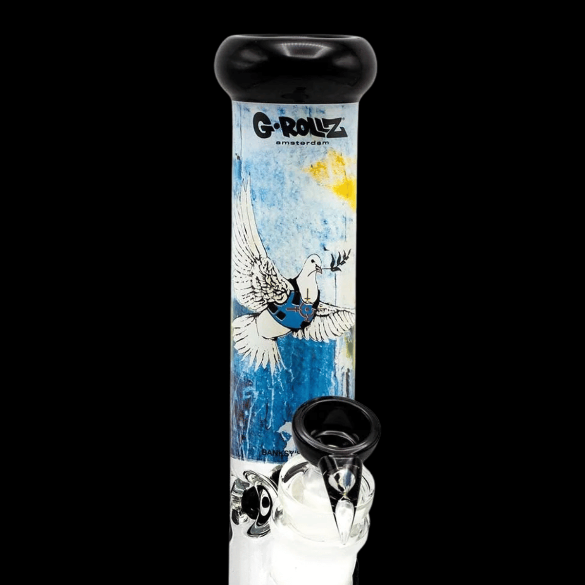 Banksy Bulletproof Dove graffiti graphic