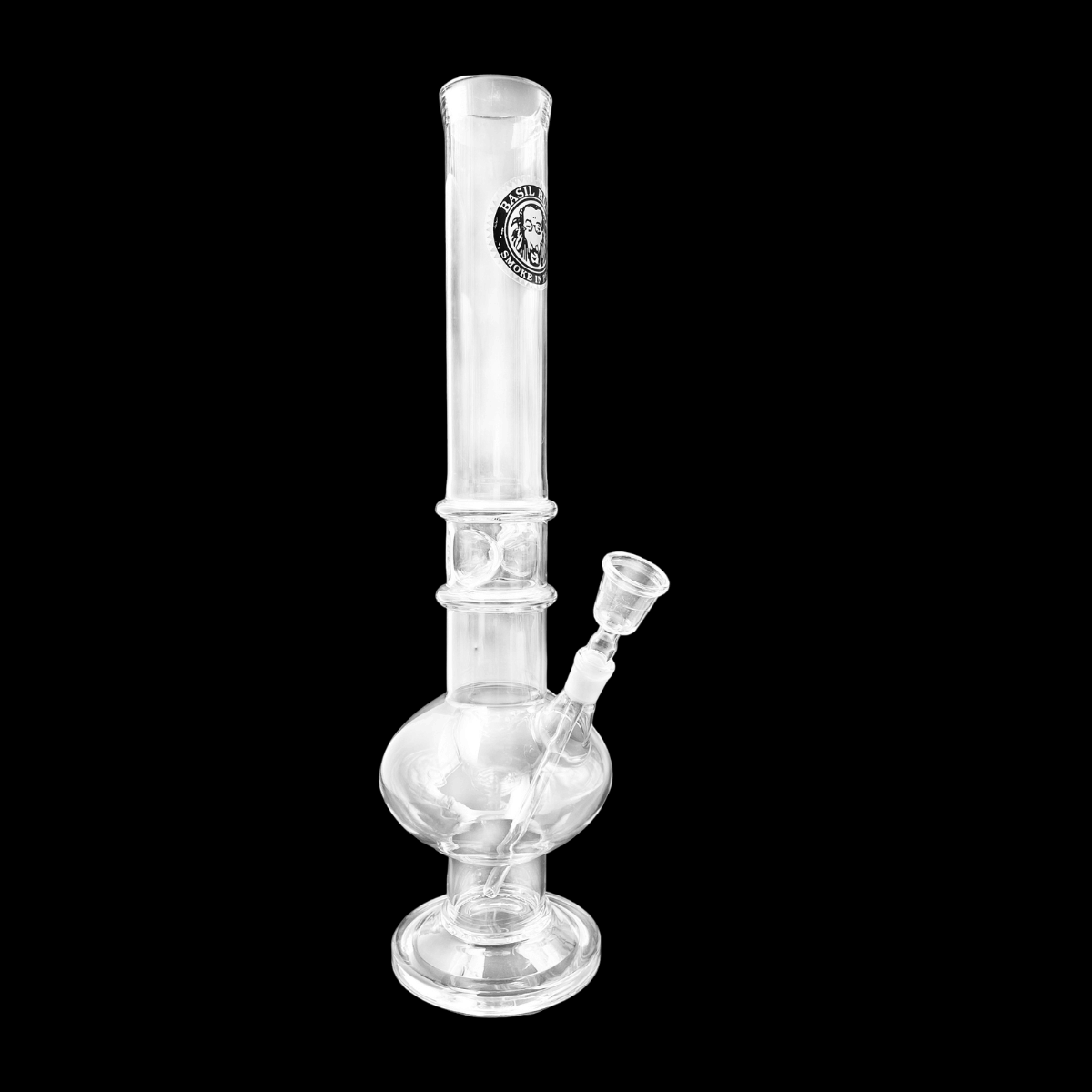 The Genie Tower Glass Bong — 42cm Heavyweight Glass Waterpipe