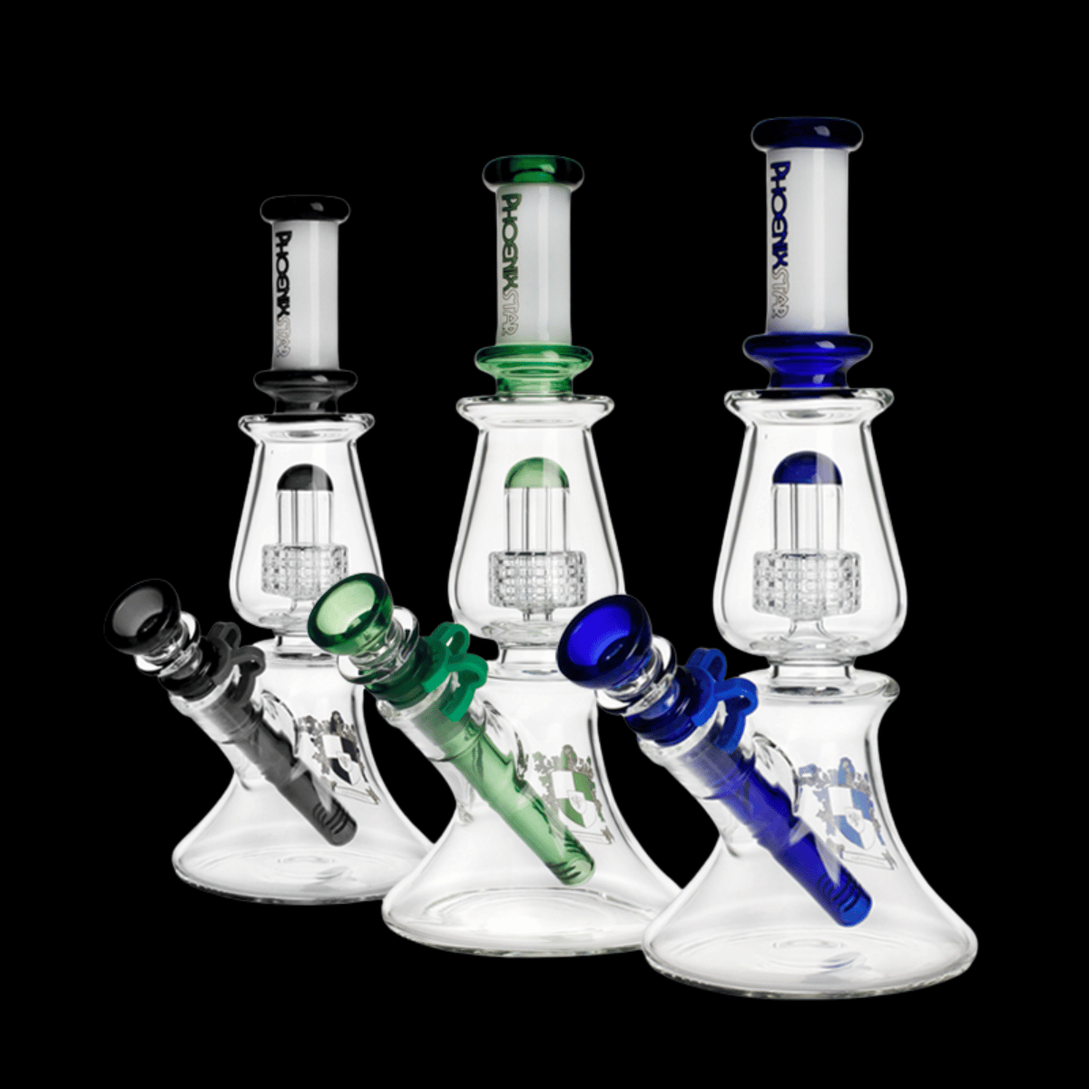 The Incubator Glass Bong — Matrix Perc Edition (26cm)
