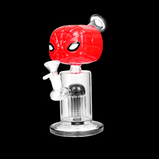 Spidey 8-Arm Perc Glass Bong