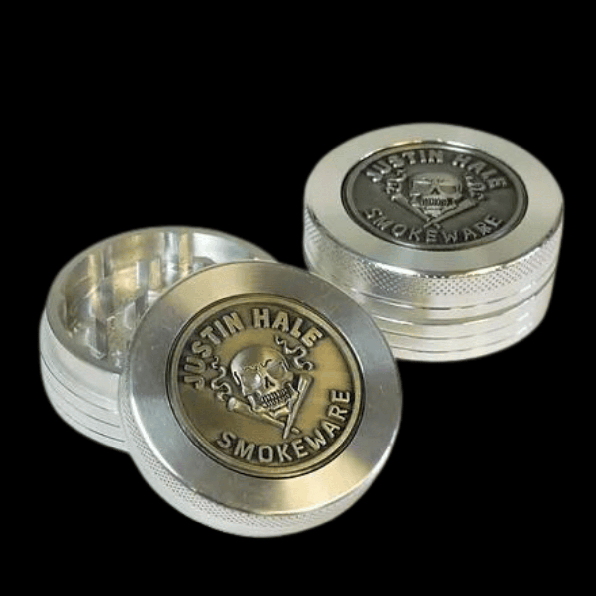 Justin Hale 3D Logo 2 Part Grinder