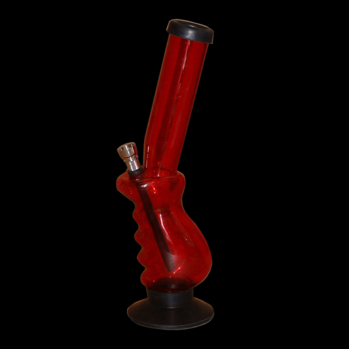 30cm Pistol Grip Slim Acrylic Bong