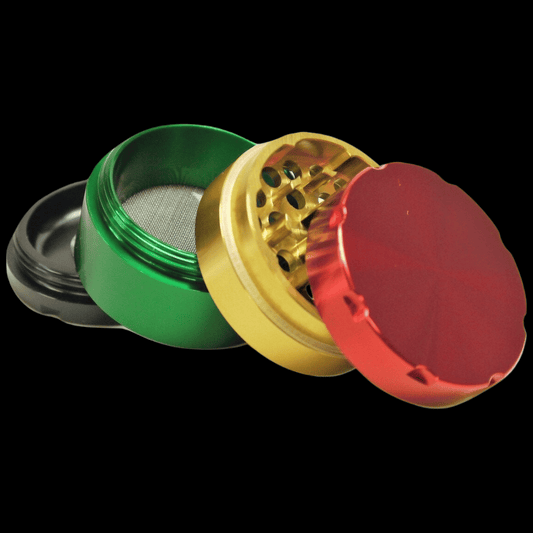 4 Stage Coloured Magnetic Metal Grinder
