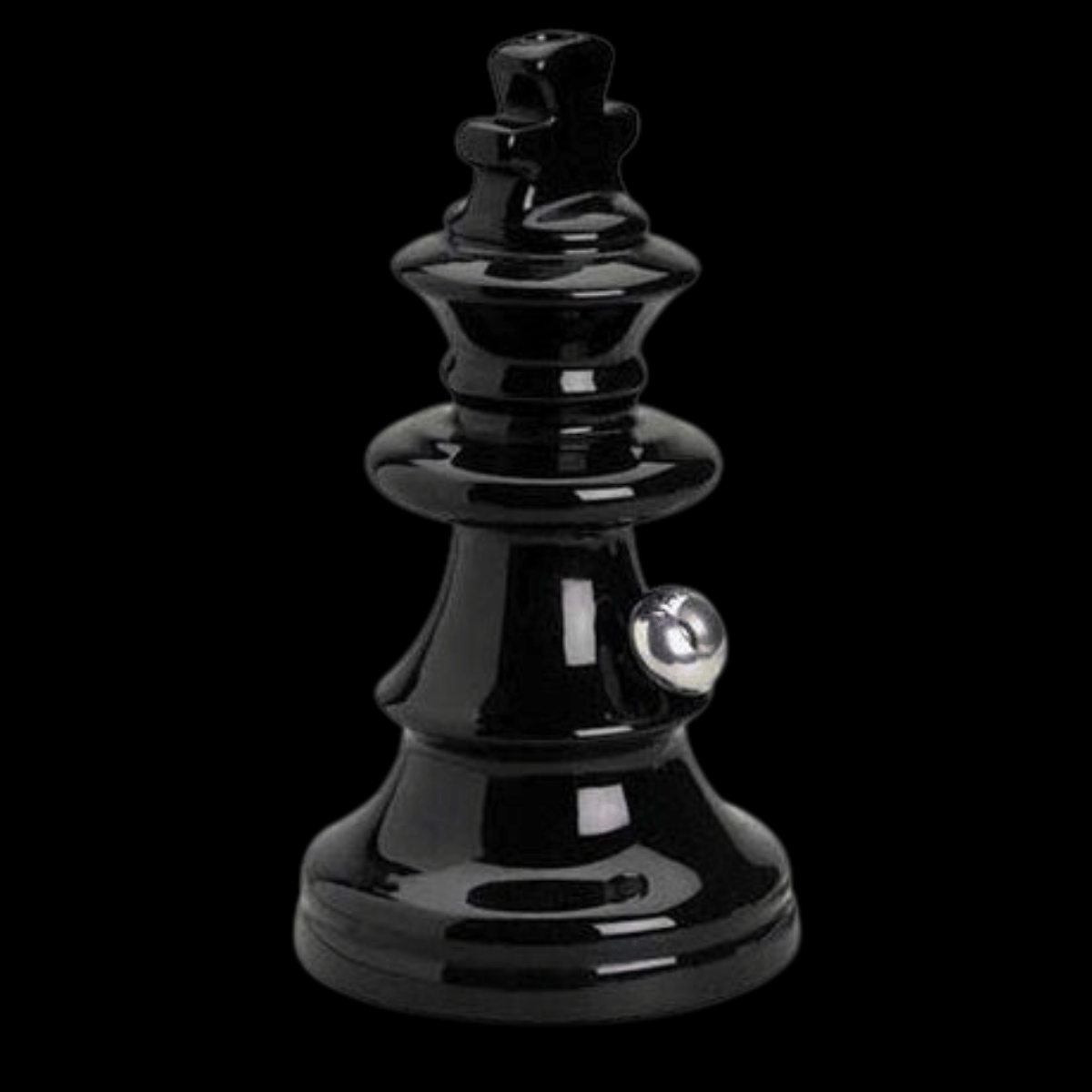 Ceramic Chess Bongs - King & Queen