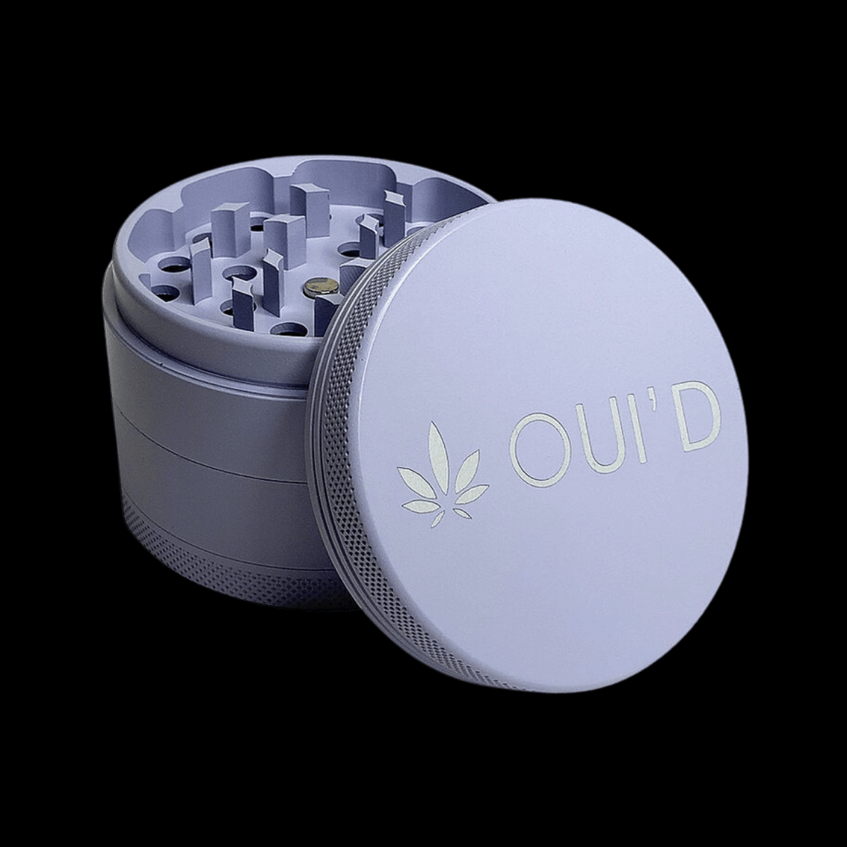 QUI'D 4-Part Ceramic Herb Grider