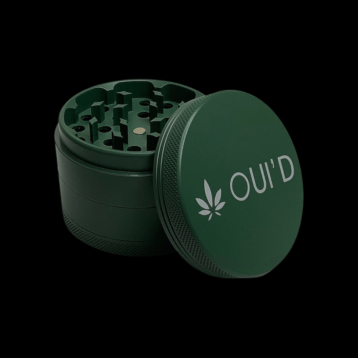 QUI'D 4-Part Ceramic Herb Grider