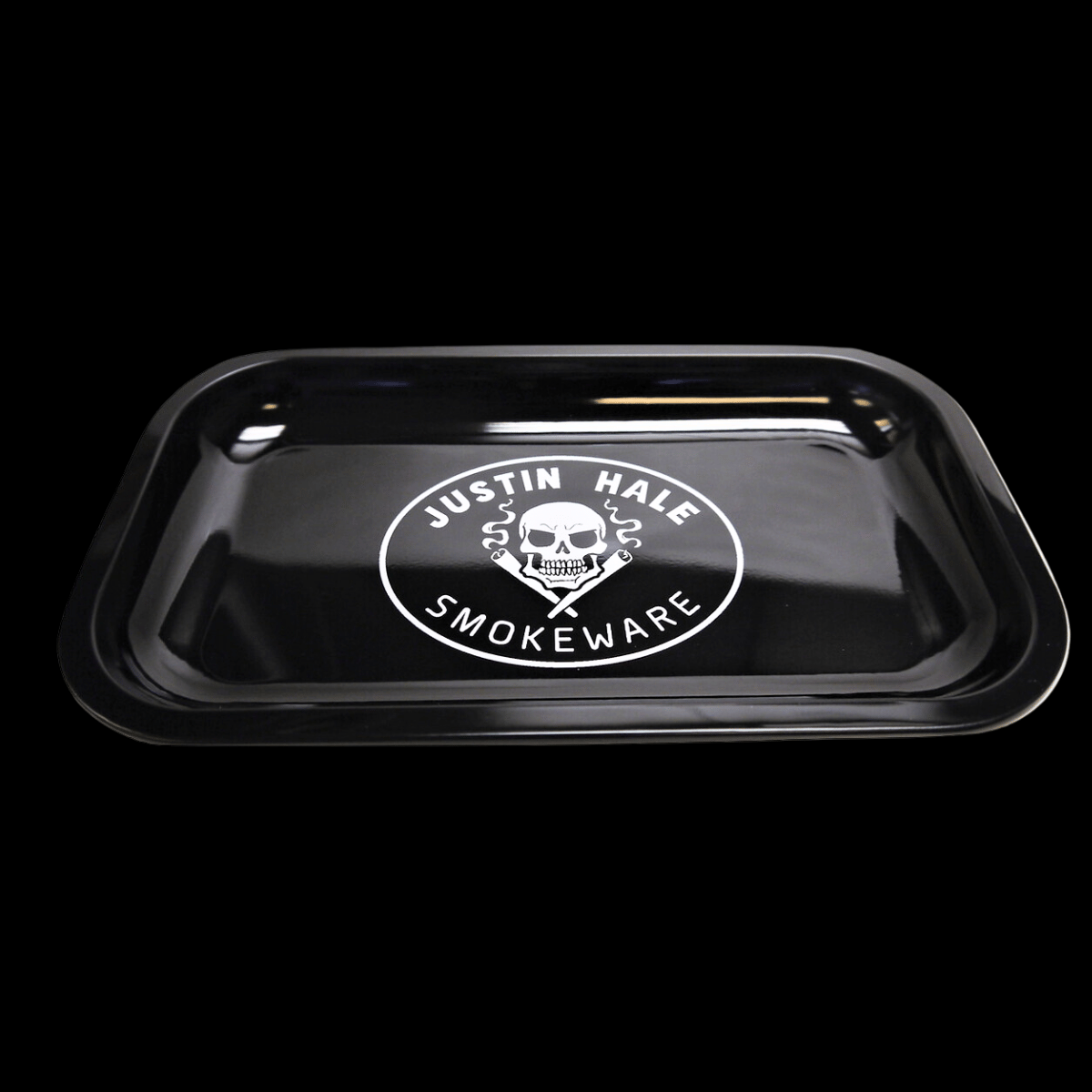 Justin Hale Black Metal Rolling Tray