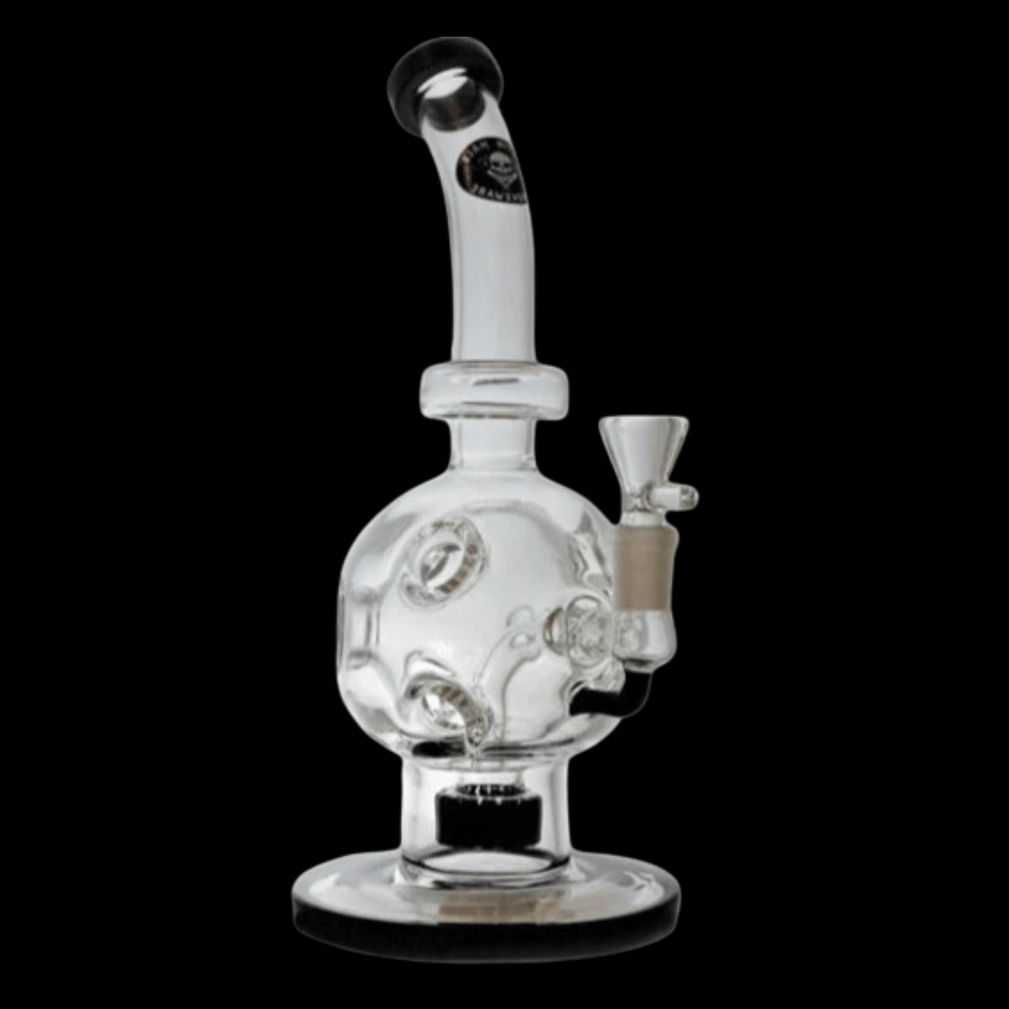 Justin Hale Glass Percolator Trim Bong