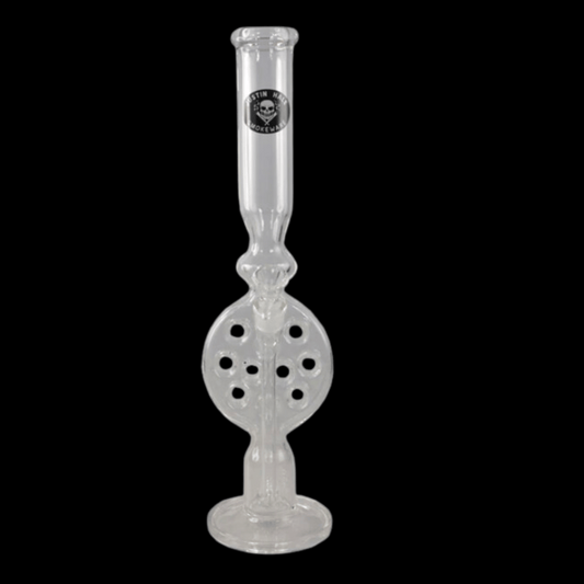 Justin Hale 48cm Vented Glass Bong with inline Percoloator