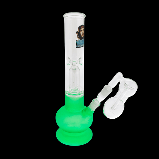 Neon Coil Perc Bong