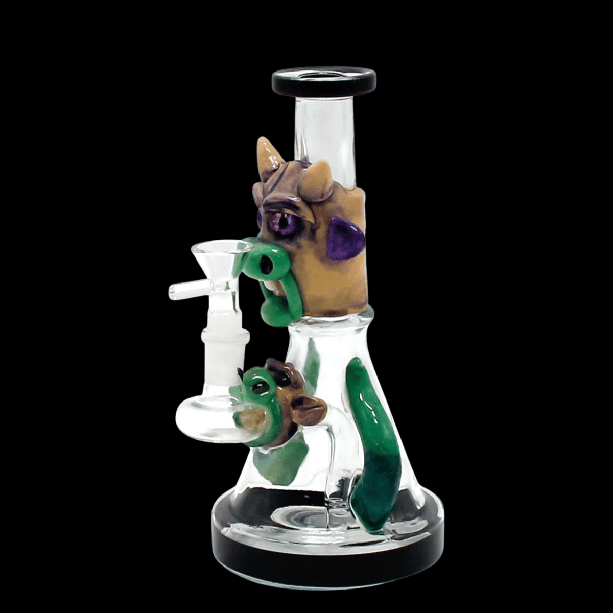 The Creature Core Glass Bong — 3D Sculpted Edition (21cm)