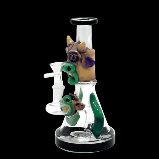 The Creature Core Glass Bong — 3D Sculpted Edition (21cm)