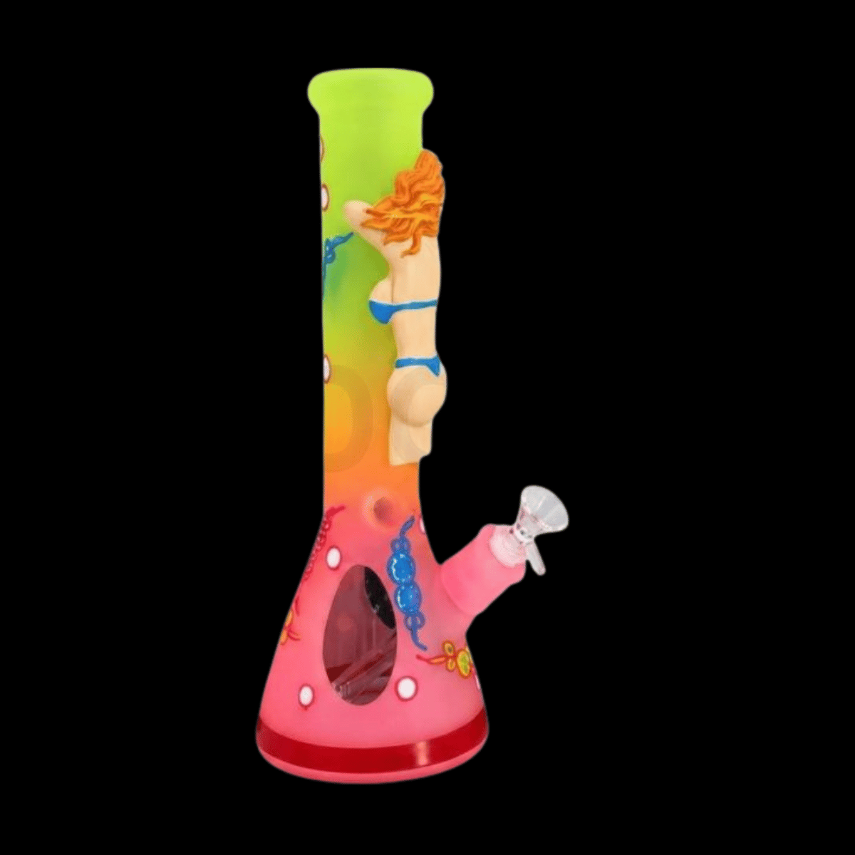 Ocean Muse 3D Glass Bong – 34cm