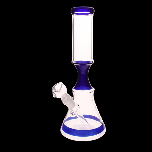 The Sapphire Hourglass Glass Bong (31cm)