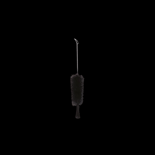 Tuft head bong cleaning brush, 29cm length with 14cm brush head

