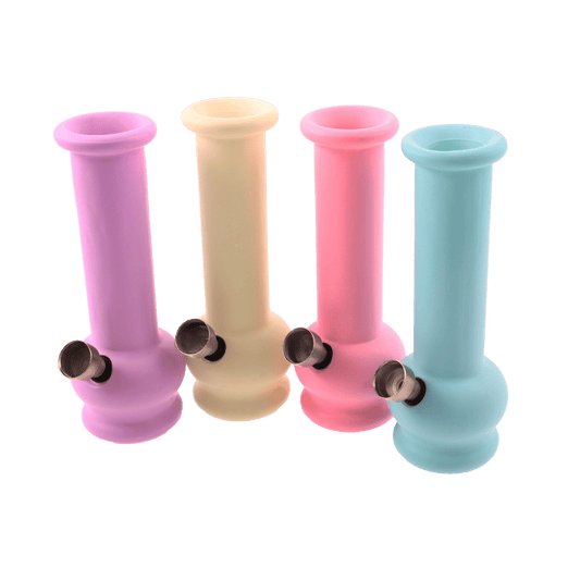 The Candy Tube Glass Bong — Pastel Colour Edition (15.5cm)