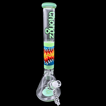 Chongz Green Inferno Glass Beaker Bong — 45cm