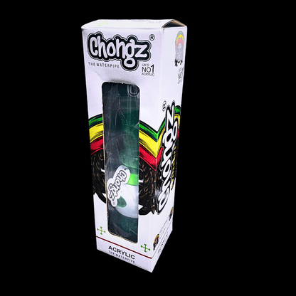 Chongz Happy Daze 40cm acrylic bong in retail packaging
