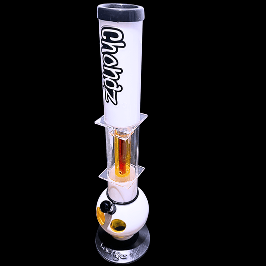 Chongz Happy Face acrylic percolator bong – 41cm