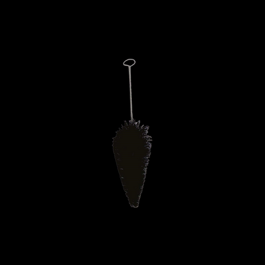 Conical bong and glass pipe cleaning brush – available in 32cm and 51cm sizes

