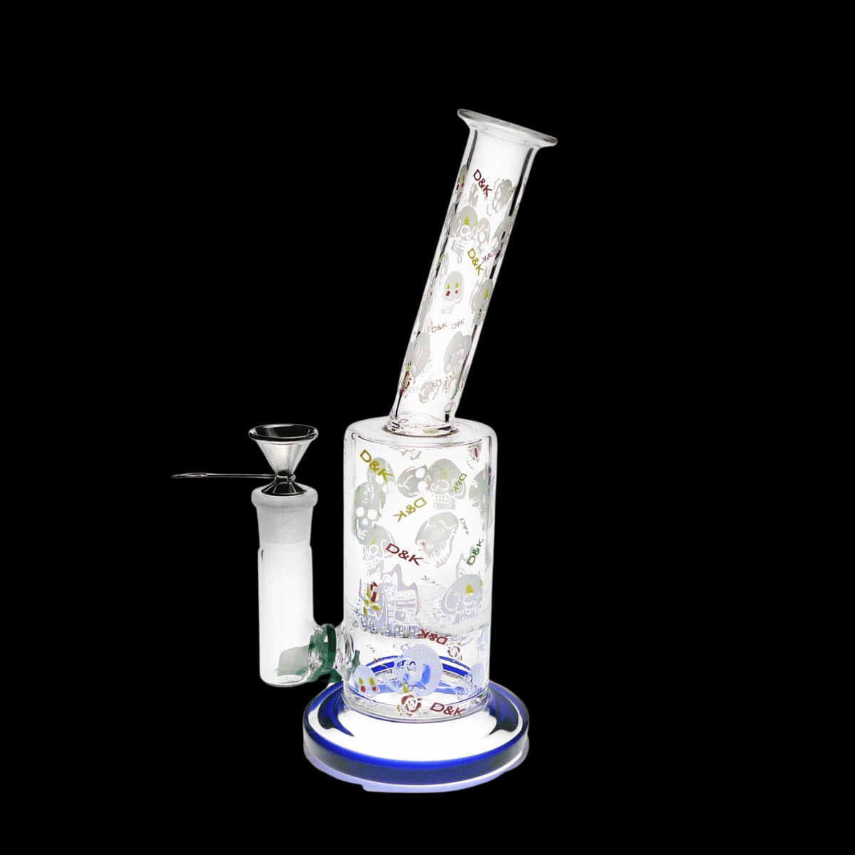 The Bonefire Glass Bong — Honeycomb Stack (25cm)