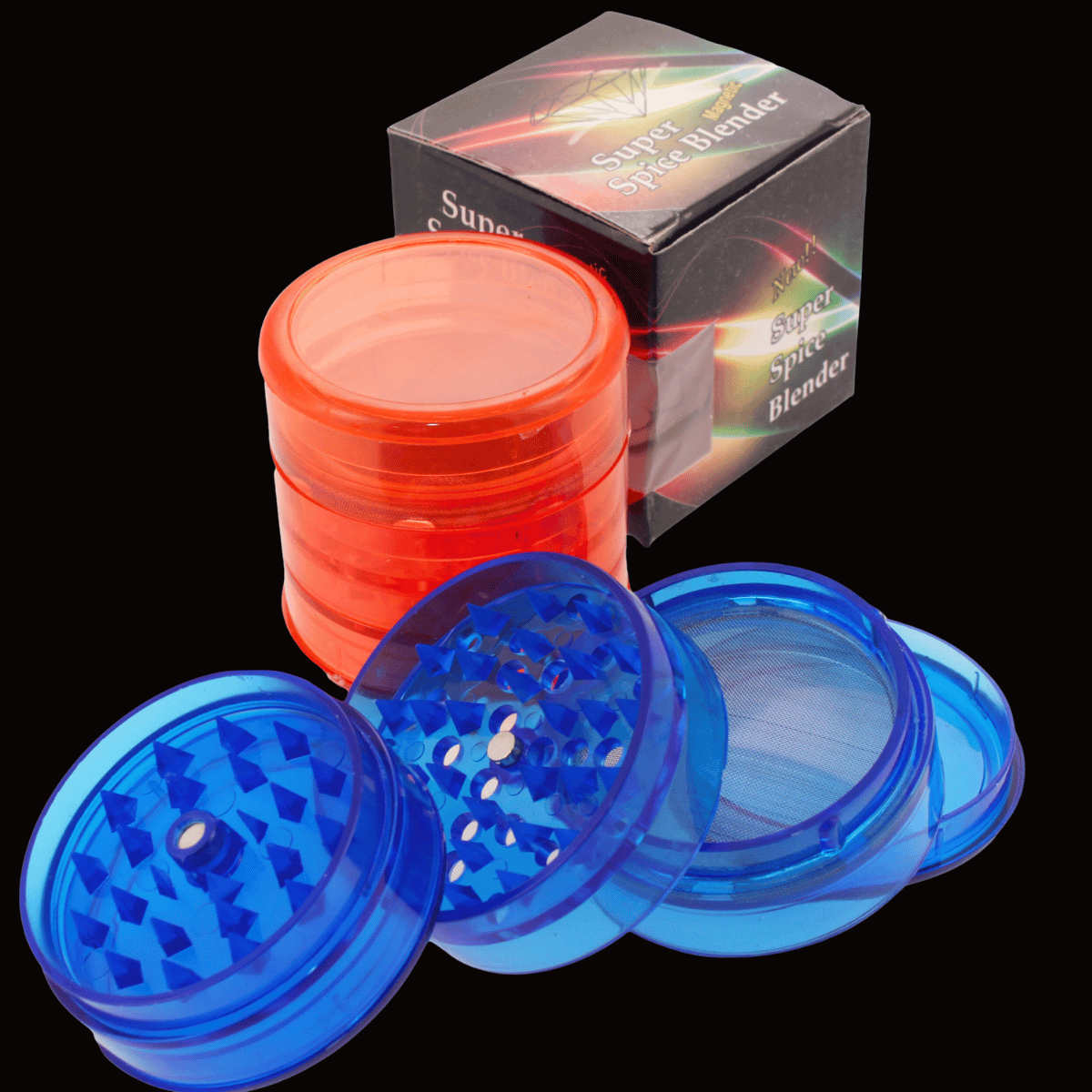 The Spectrum 4-Part Plastic Grinder