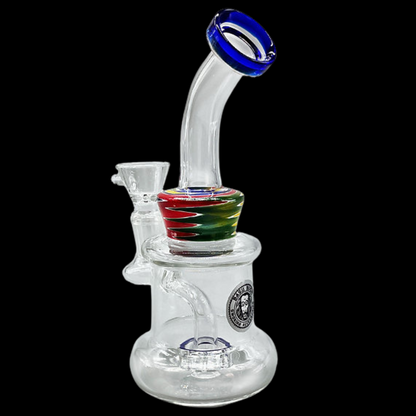 Puddle Pop Mini Glass Percolator Bong – 17cm