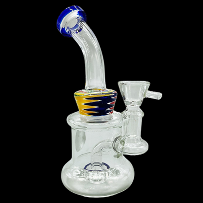 Puddle Pop Mini Glass Percolator Bong – 17cm