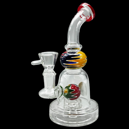 Glass Percolator Bong 802 (30cm) – Sleek Design with Smooth Filtration