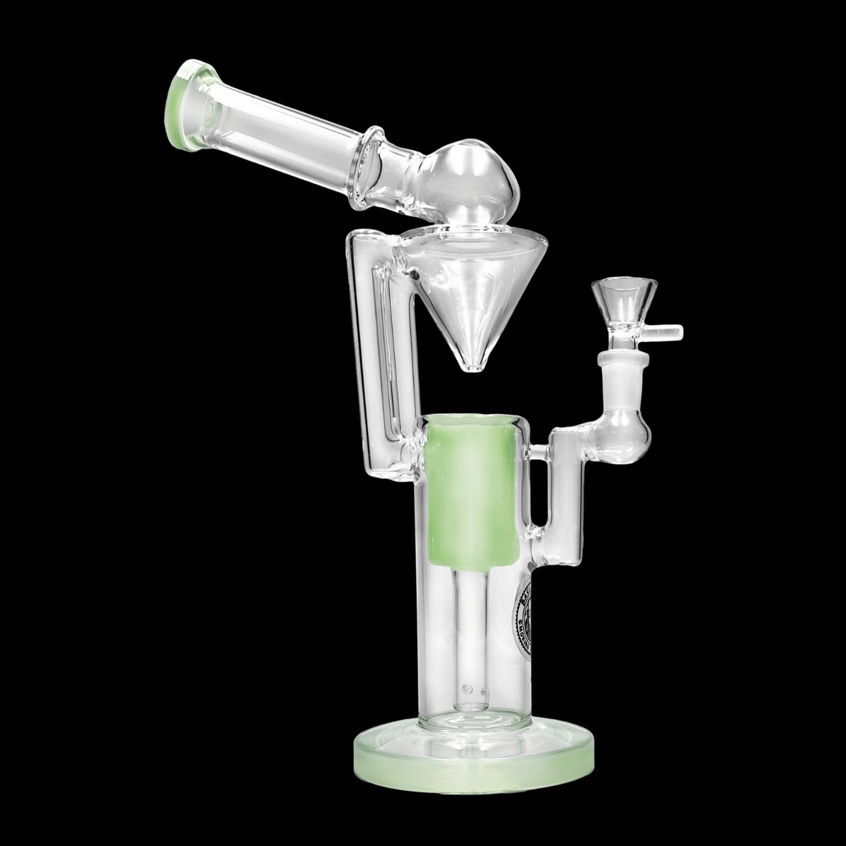 The Eclipse Recycler Glass Bong (32cm)
