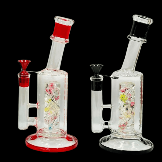 The Chelsea Twisted Glass Bong (27cm)