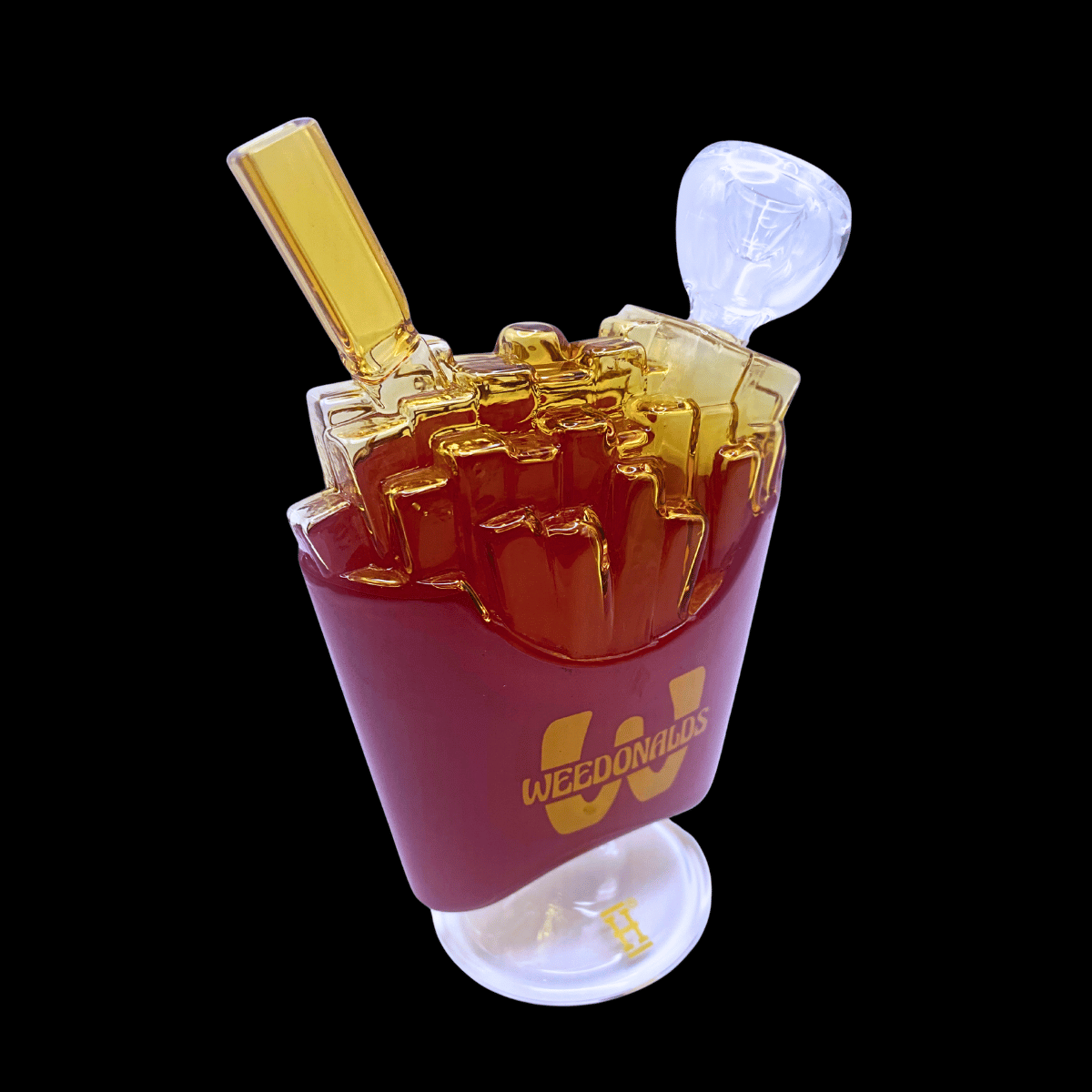 HEMPER Weedonald’s French Fries Glass Bong – 15cm