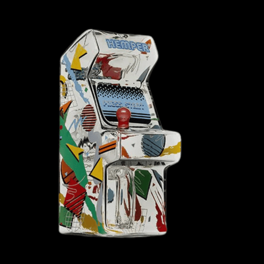 Hemper Totally Rad Arcade Glass Bong (5.4in)
