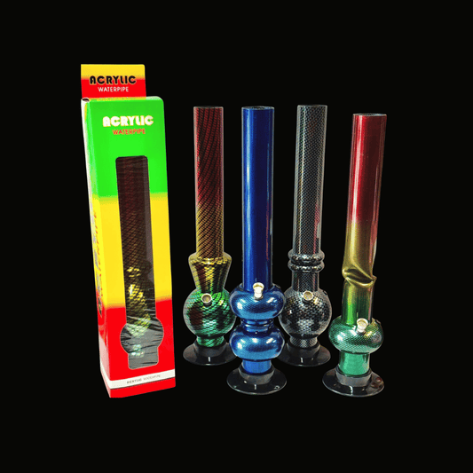 Metallic Monster 45cm acrylic bong in assorted metallic colours