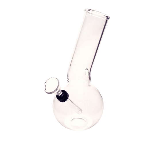 The Orb Mini Glass Bong — Classic Round Base (19cm)