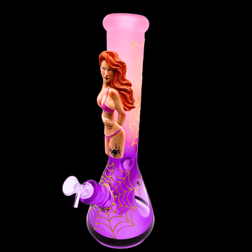 Ocean Muse 3D Glass Bong 34cm