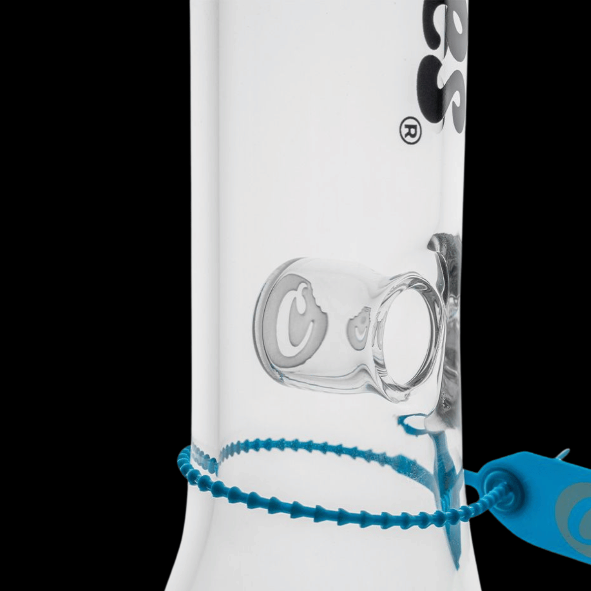 Cookies Original 5mm Glass Beaker Bong & Grinder – 33cm