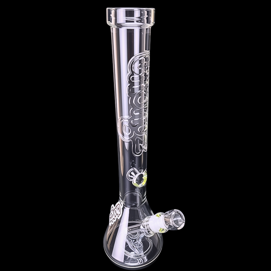 Chongz Phat Tony 44cm 7mm heavy glass beaker bong – full front view