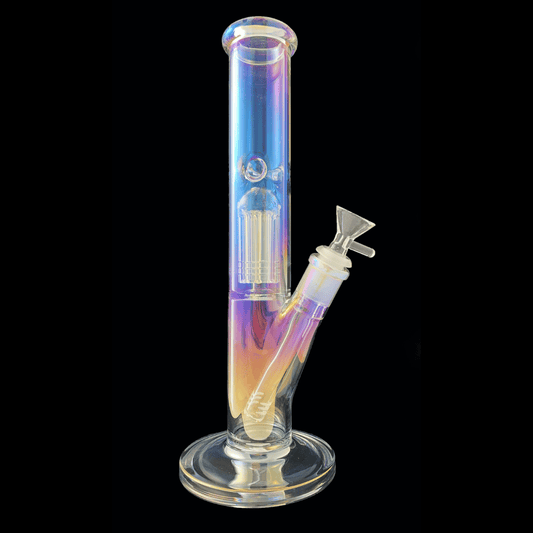 The Rainbow Stack Glass Bong — 8 Perc Ice Edition (30cm)
