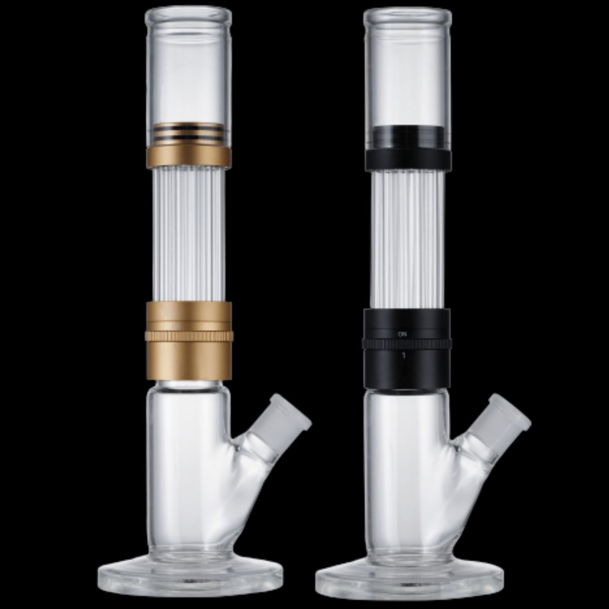 The Shift Flow Glass Bong — Adjustable Perc Edition (34cm)