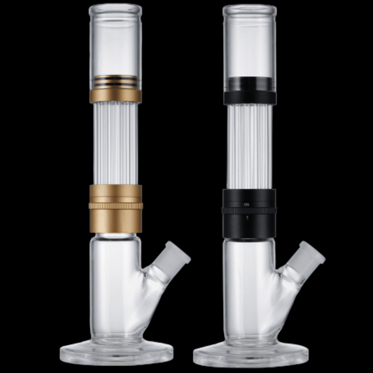 The Shift Flow Glass Bong — Adjustable Perc Edition (34cm)