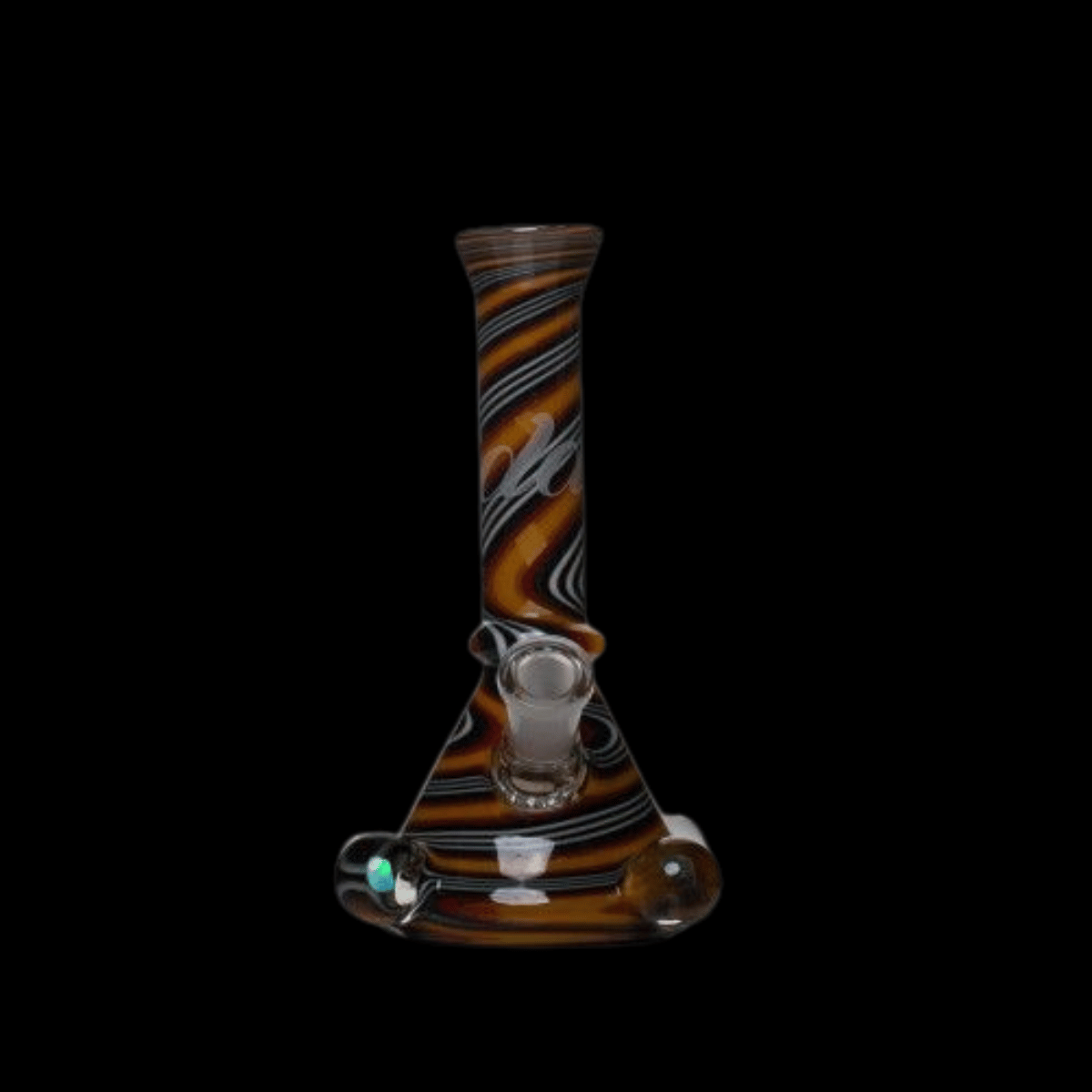 iDab Jail House Fire Opal Mini Glass Rig – 14cm