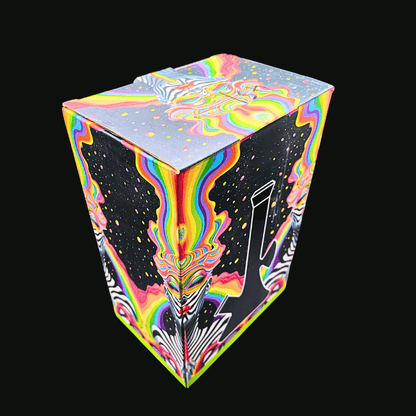Donald Duck glass bong premium holographic presentation box