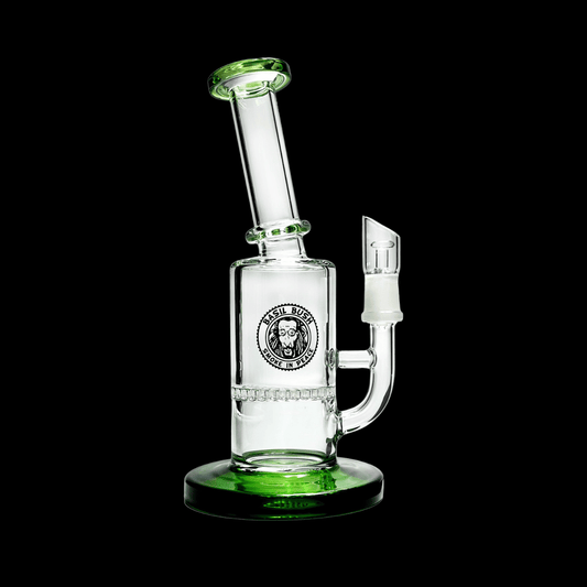 HoneyGrid Glass Percolator Bong — 18cm Honeycomb Perc