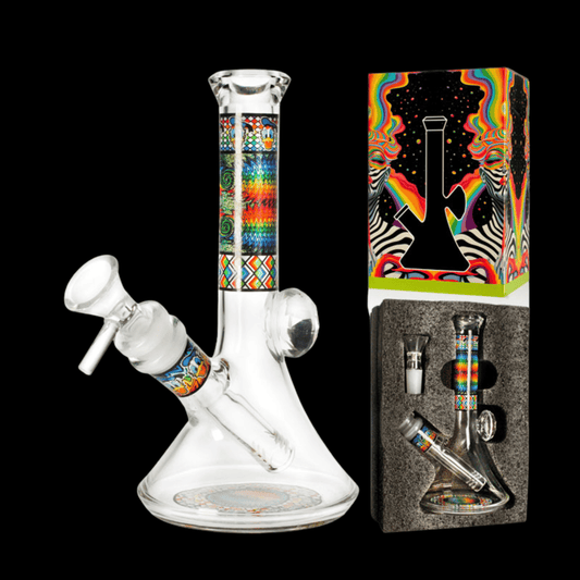 The Spectrum Boxed Glass Bong — Collector Edition (18cm)
