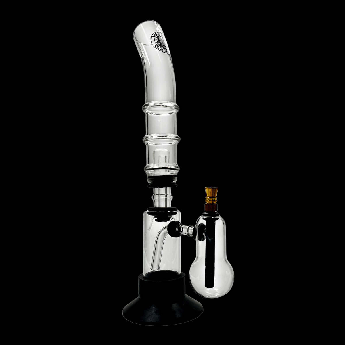 Bulb Chamber Multi-Stage Glass Bong — 31cm