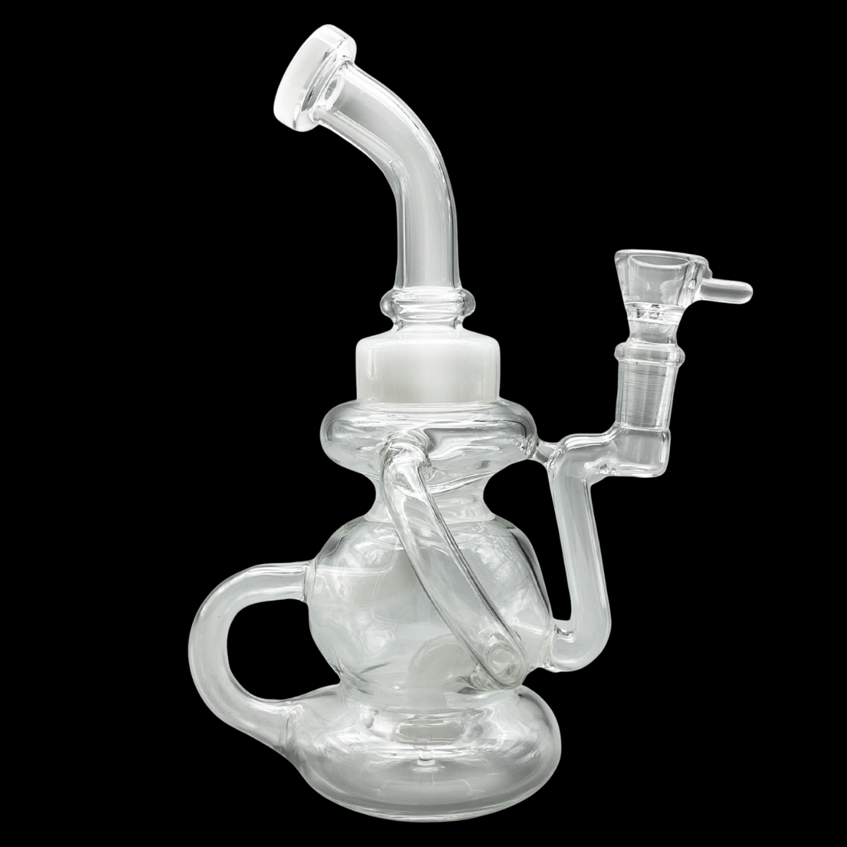 LoopFlow Glass Recycler Percolator Bong — 20cm