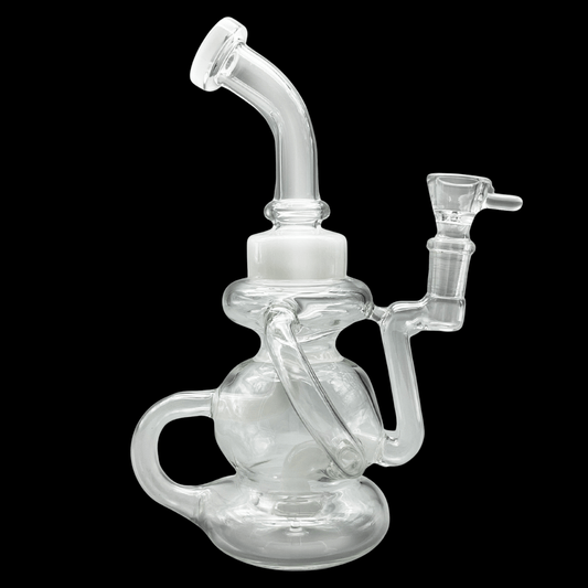 LoopFlow Glass Recycler Percolator Bong — 20cm