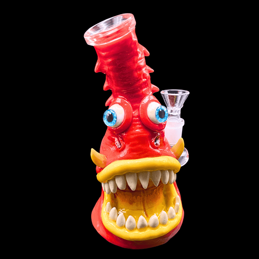 The Freakjaw Glass Bong — Monster Mouth Edition (18cm)